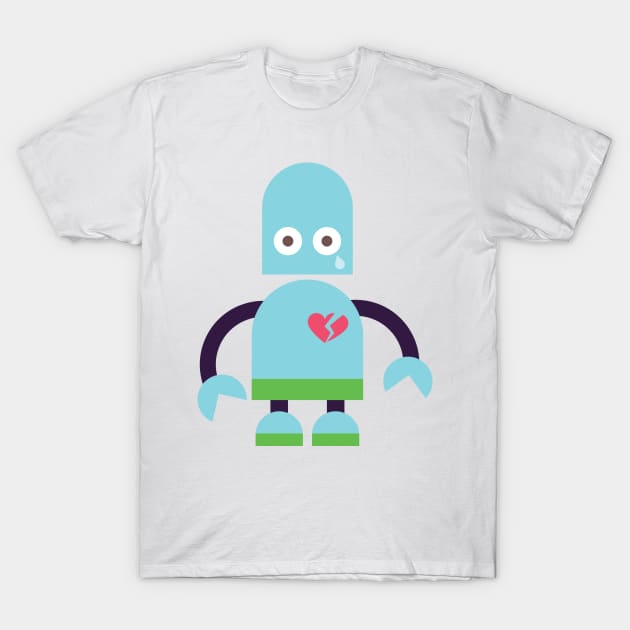 Emotional robot T-Shirt by douglasteo